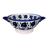 Bowl, Round, Colander/Berry, 7.75", WR (WR62A) in "Pansy Storm" by W.R. Ceramika | WR62A-EZ3