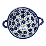 Bowl, Round, Colander/Berry, 7.75", WR (WR62A) in "Pansy Storm" by W.R. Ceramika | WR62A-EZ3