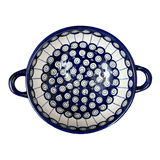 Bowl, Round, Colander/Berry, 7.75", WR (WR62A) in "Peacock in Line" by W.R. Ceramika | WR62A-SM1