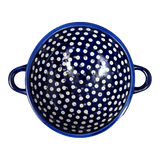 Bowl, Round, Colander/Berry, 7.75", WR (WR62A) in "Dot to Dot" by W.R. Ceramika | WR62A-SM2