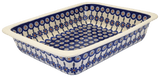 Baker, Lasagna Pan, 11" x 14" in "Floral Peacock" by Manufaktura | Z139T-54KK