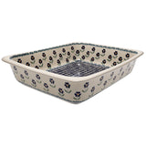 Baker, Lasagna Pan, 11" x 14" in "Forget Me Not" by Manufaktura | Z139T-ASS