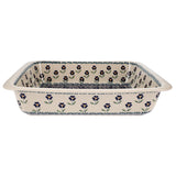 Baker, Lasagna Pan, 11" x 14" in "Forget Me Not" by Manufaktura | Z139T-ASS