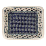 Baker, Lasagna Pan, 11" x 14" in "Forget Me Not" by Manufaktura | Z139T-ASS