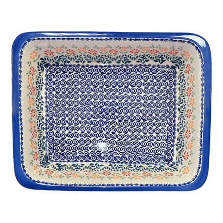 Baker, Lasagna Pan, 11" x 14" in "Flower Power" by Manufaktura | Z139T-JS14