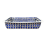 Baker, Lasagna Pan, 11" x 14" in "Tulip Azul" by Manufaktura | Z139T-LW