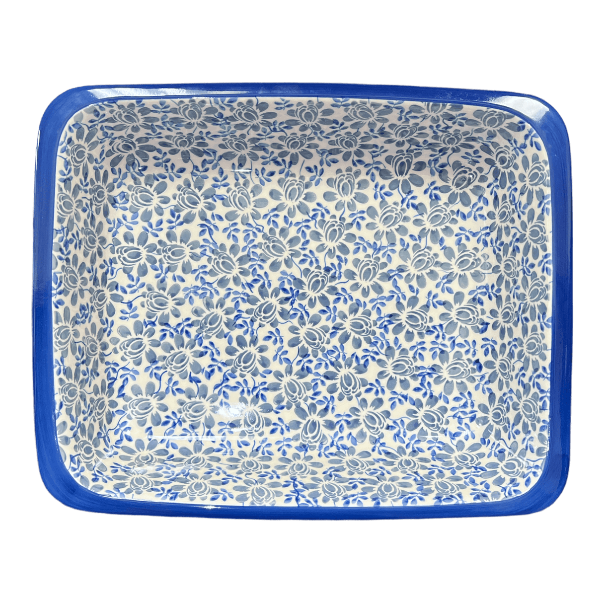 Baker, Lasagna Pan, 11" x 14" in "English Blue" by Manufaktura | Z139U-AS53