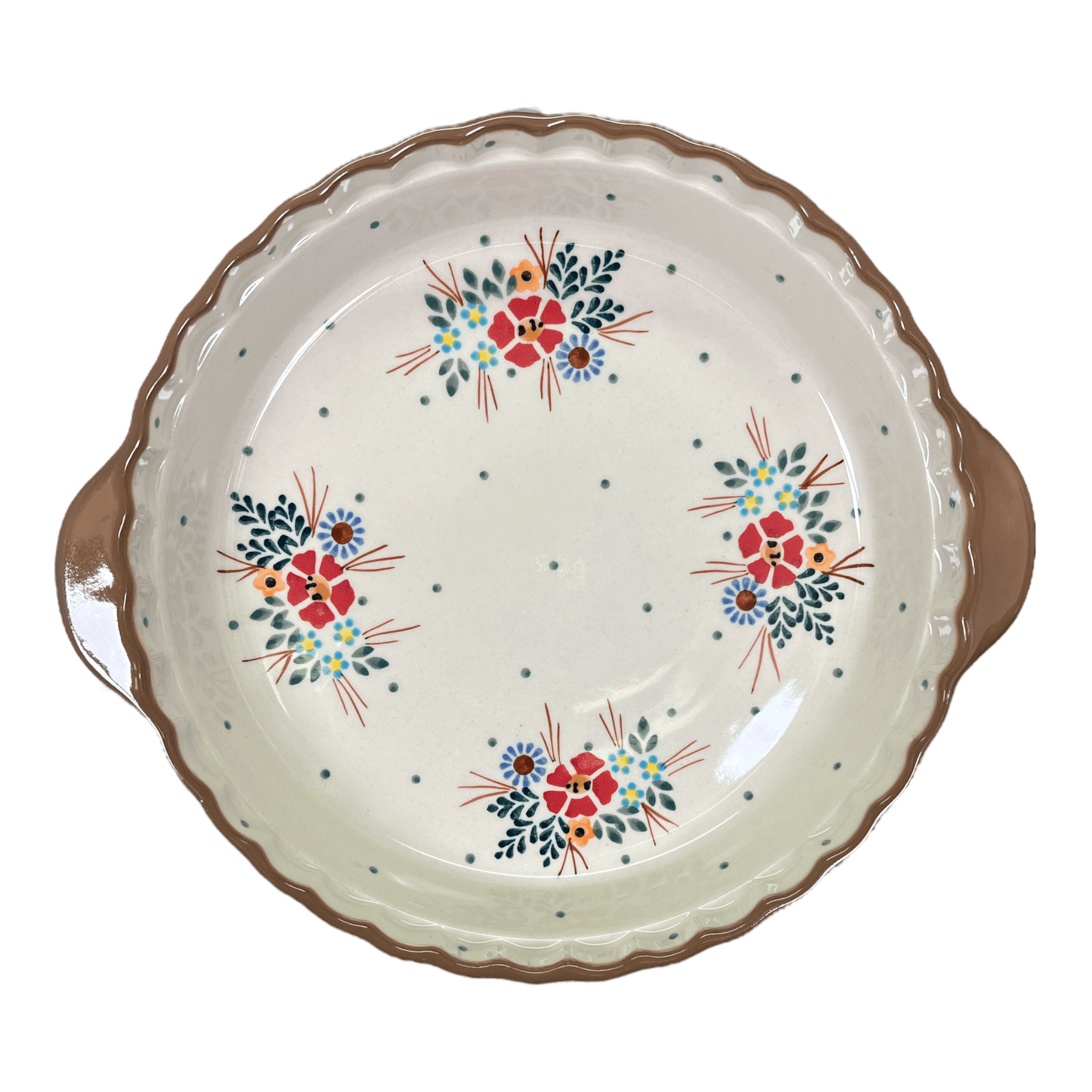 World® Tableware CIS-17 Cast Iron 7.5 Pie Plate with Handles
