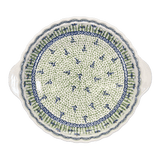 Baker, Round, Pie Plate, Handles, 9.75" in "Riverbank" by Manufaktura | Z148T-MC15