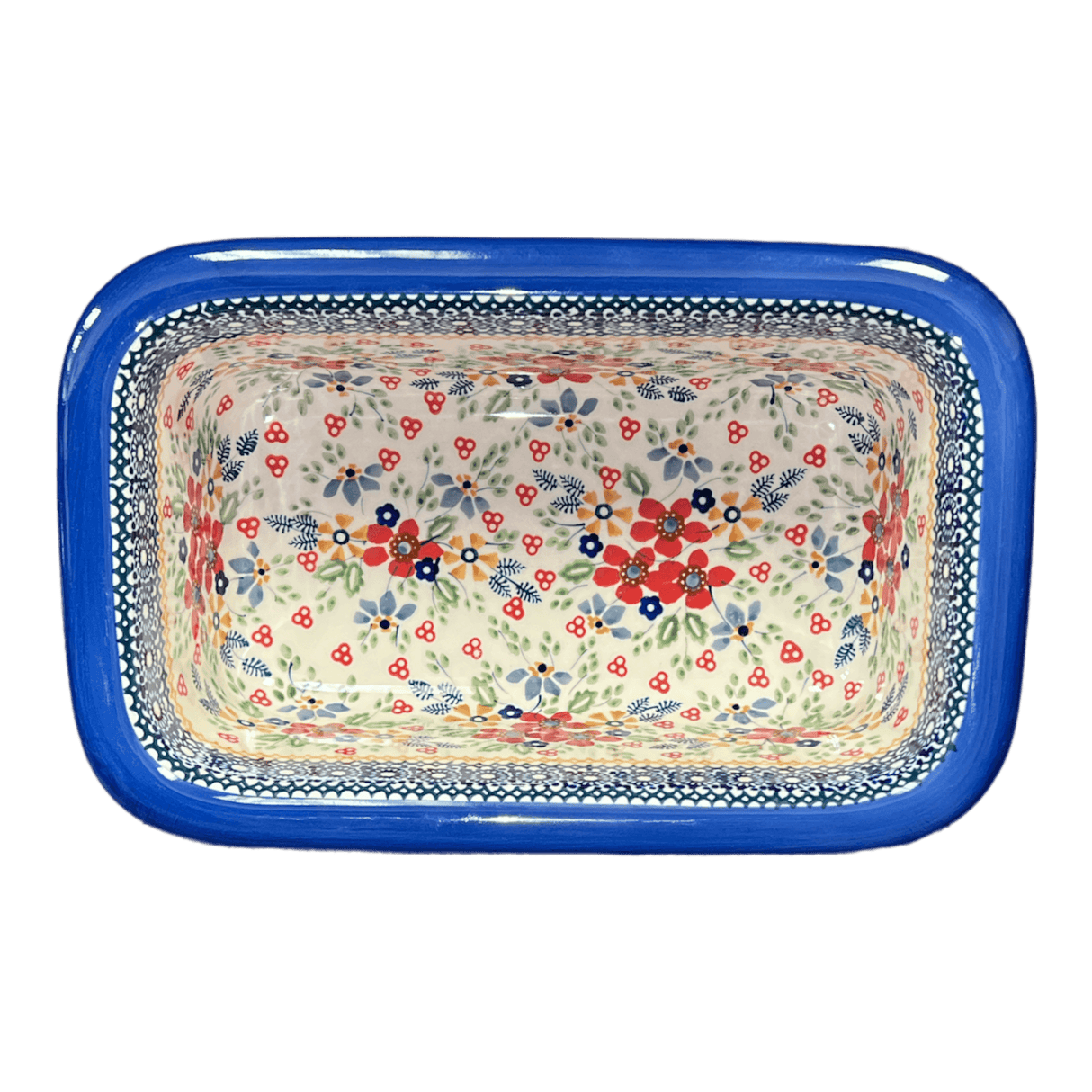 Baker, Bread, 9.5" x 6" in "Ruby Bouquet" by Manufaktura | Z150S-DPCS