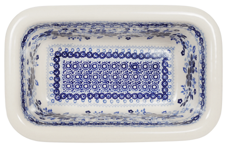 Baker, Bread, 9.5" x 6" in "Duet in Blue" by Manufaktura | Z150S-SB01