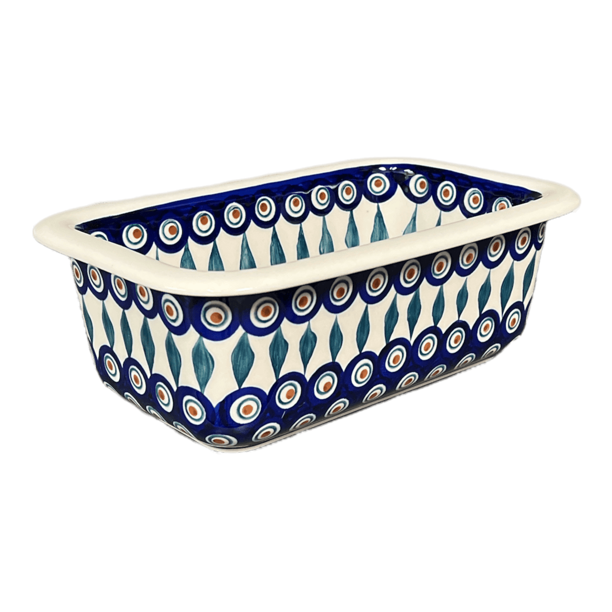 Baker, Bread, 9.5" x 6" in "Peacock" by Manufaktura | Z150T-54