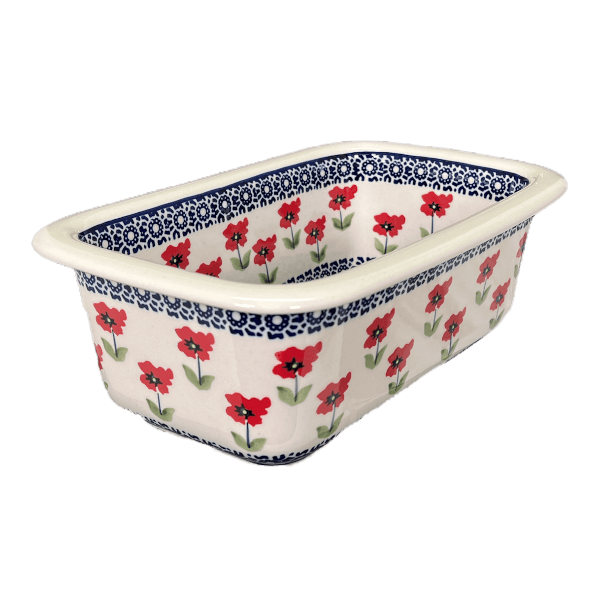 Baker, Bread, 9.5" x 6" in "Poppy Garden" by Manufaktura | Z150T-EJ01