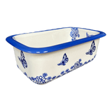 Baker, Bread, 9.5" x 6" in "Butterfly Garden" by Manufaktura | Z150T-MOT1