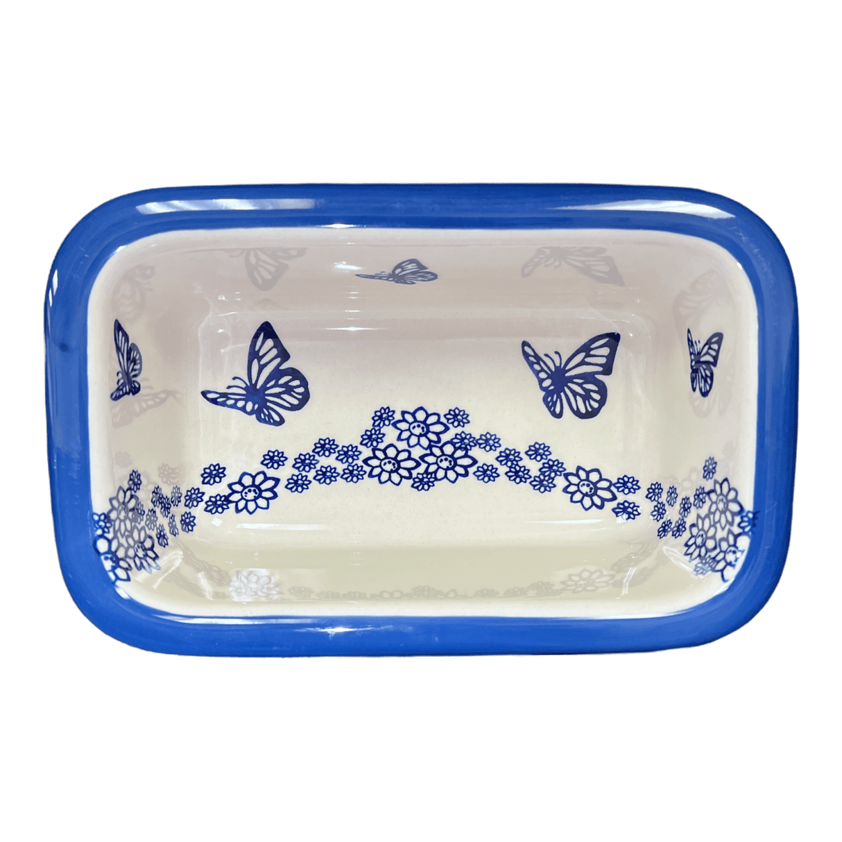 Baker, Bread, 9.5" x 6" in "Butterfly Garden" by Manufaktura | Z150T-MOT1