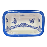 Baker, Bread, 9.5" x 6" in "Butterfly Garden" by Manufaktura | Z150T-MOT1