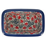 Baker, Bread, 9.5" x 6" in "Strawberry Fields" by Manufaktura | Z150U-AS59