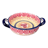 Casserole, Round, Small, 5" x 7.5" in "Psychedelic Swirl" by Manufaktura | Z153M-CMZK