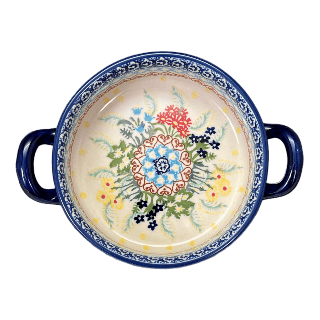 Casserole, Round, Small, 5" x 7.5" in "Beautiful Botanicals" by Manufaktura | Z153S-DPOG