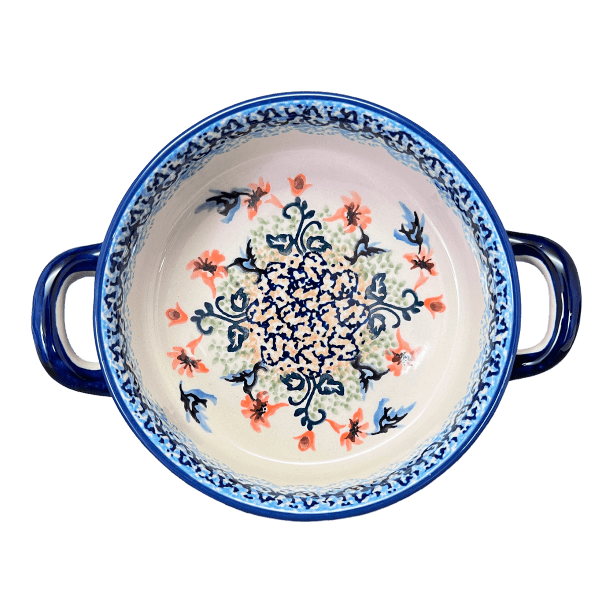 Casserole, Round, Small, 5" x 7.5" in "Hummingbird Harvest" by Manufaktura | Z153S-JZ35