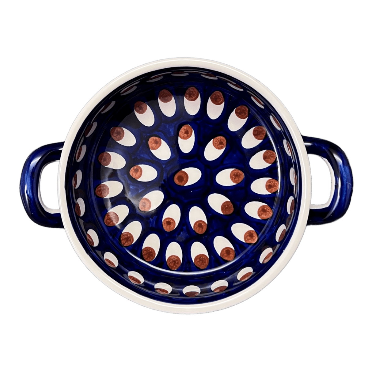 Casserole, Round, Small, 5" x 7.5" in "Pheasant Feathers" by Manufaktura | Z153T-52