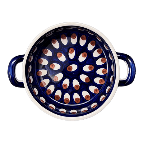 Casserole, Round, Small, 5" x 7.5" in "Pheasant Feathers" by Manufaktura | Z153T-52