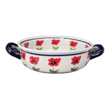 Casserole, Round, Small, 5" x 7.5" in "Poppy Garden" by Manufaktura | Z153T-EJ01