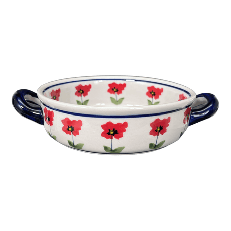 Casserole, Round, Small, 5" x 7.5" in "Poppy Garden" by Manufaktura | Z153T-EJ01