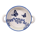 Casserole, Round, Small, 5" x 7.5" in "Butterfly Garden" by Manufaktura | Z153T-MOT1