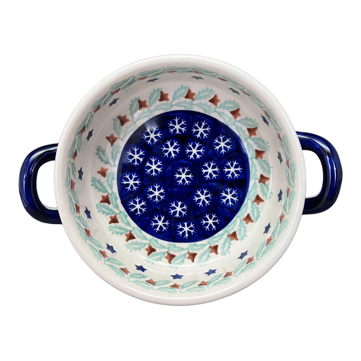 Casserole, Round, Small, 5" x 7.5" in "Starry Wreath" by Manufaktura | Z153T-PZG