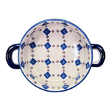 Casserole, Round, Small, 5" x 7.5" in "Diamond Quilt" by Manufaktura | Z153U-AS67