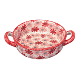 Casserole, Round, Small, 5" x 7.5" in "Scarlet Daisy" by Manufaktura | Z153U-AS73