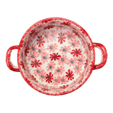 Casserole, Round, Small, 5" x 7.5" in "Scarlet Daisy" by Manufaktura | Z153U-AS73