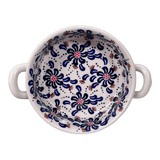 Casserole, Round, Small, 5" x 7.5" in "Floral Fireworks" by Manufaktura | Z153U-BSAS