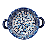 Casserole, Round, Small, 5" x 7.5" in "Blue Diamond" by Manufaktura | Z153U-DHR