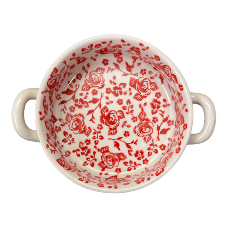 Casserole, Round, Small, 5" x 7.5" in "Rose - Floribunda" by Manufaktura | Z153U-GZ32