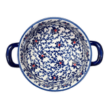 Casserole, Round, Small, 5" x 7.5" in "Blue Canopy" by Manufaktura | Z153U-IS04