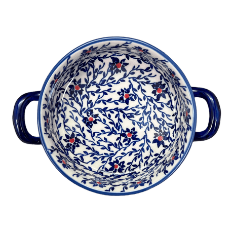 Casserole, Round, Small, 5" x 7.5" in "Blue Canopy" by Manufaktura | Z153U-IS04