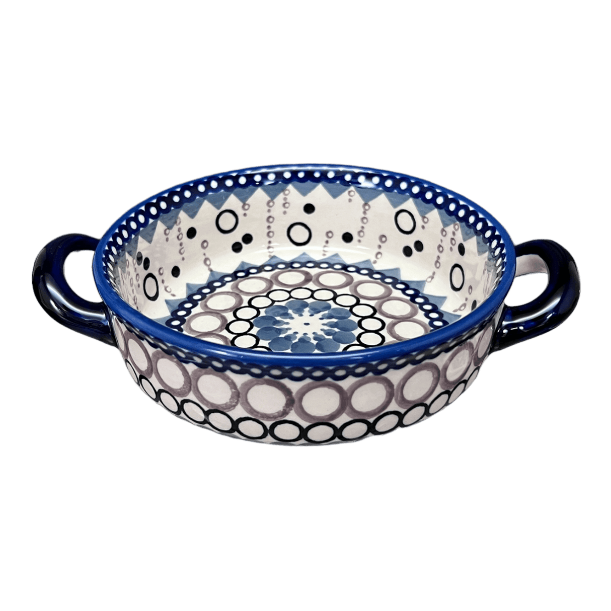 Casserole, Round, Small, 5" x 7.5" in "Bubble Blast" by Manufaktura | Z153U-IZ23