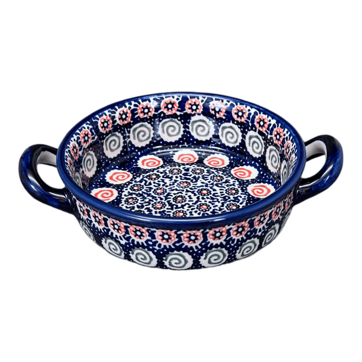 Casserole, Round, Small, 5" x 7.5" in "Carnival" by Manufaktura | Z153U-RWS