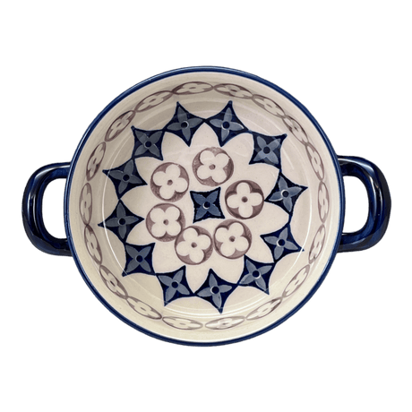 Casserole, Round, Small, 5" x 7.5" in "Diamond Blossoms" by Manufaktura | Z153U-ZP03