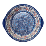 Baker, Round, Deep, 10" in "Festive Flowers" by Manufaktura | Z155S-IZ16