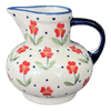 Polish Pottery Big Belly Creamer (Simply Beautiful) | D008T-AC61 at PolishPotteryOutlet.com