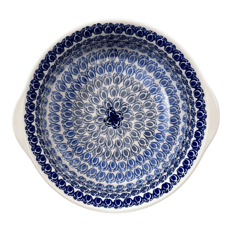 Baker, Round, Deep, 10" in "Tulip Blues" by Manufaktura | Z155T-GP16