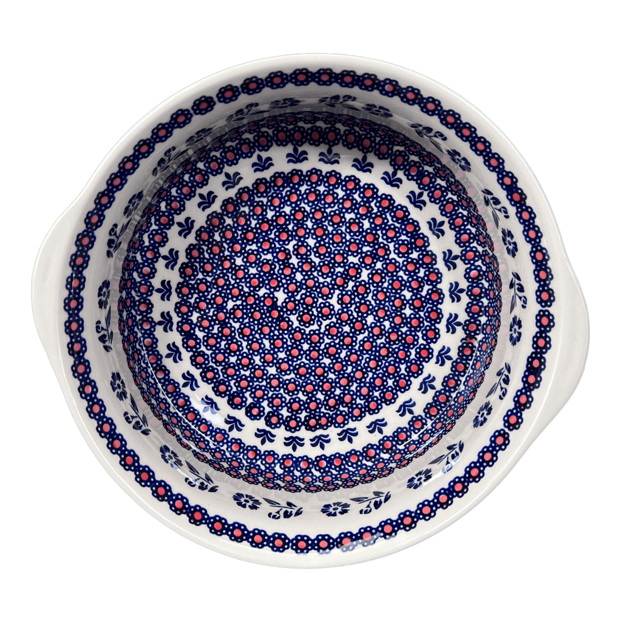 Baker, Round, Deep, 10" in "Swedish Flower" by Manufaktura | Z155T-KLK