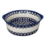 Baker, Round, Deep, 10" in "Peacock Dot" by Manufaktura | Z155U-54K