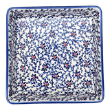 Baker, Square, 8" in "Blue Canopy" by Manufaktura | P151U-IS04