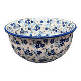 Bowl, Round, 5.5" in "Scattered Blues" by Manufaktura | M083S-AS45