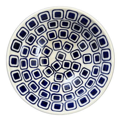 Bowl, Round, 6.75" in "Navy Retro" by Manufaktura | M090U-601A