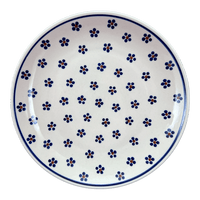 A picture of a Polish Pottery 10" Dinner Plate (Petite Floral) | T132T-64 as shown at PolishPotteryOutlet.com/products/10-dinner-plate-petite-floral-t132t-64